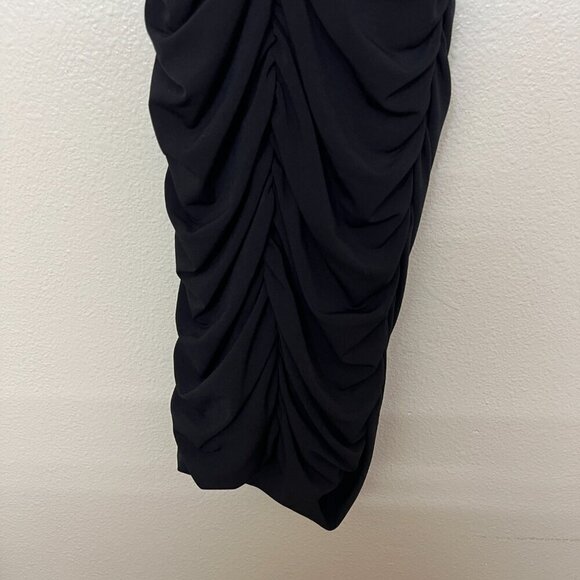 Nookie Tia Mini Bodycon Cutout Dress Small in Black One Shoulder - Picture 4 of 9